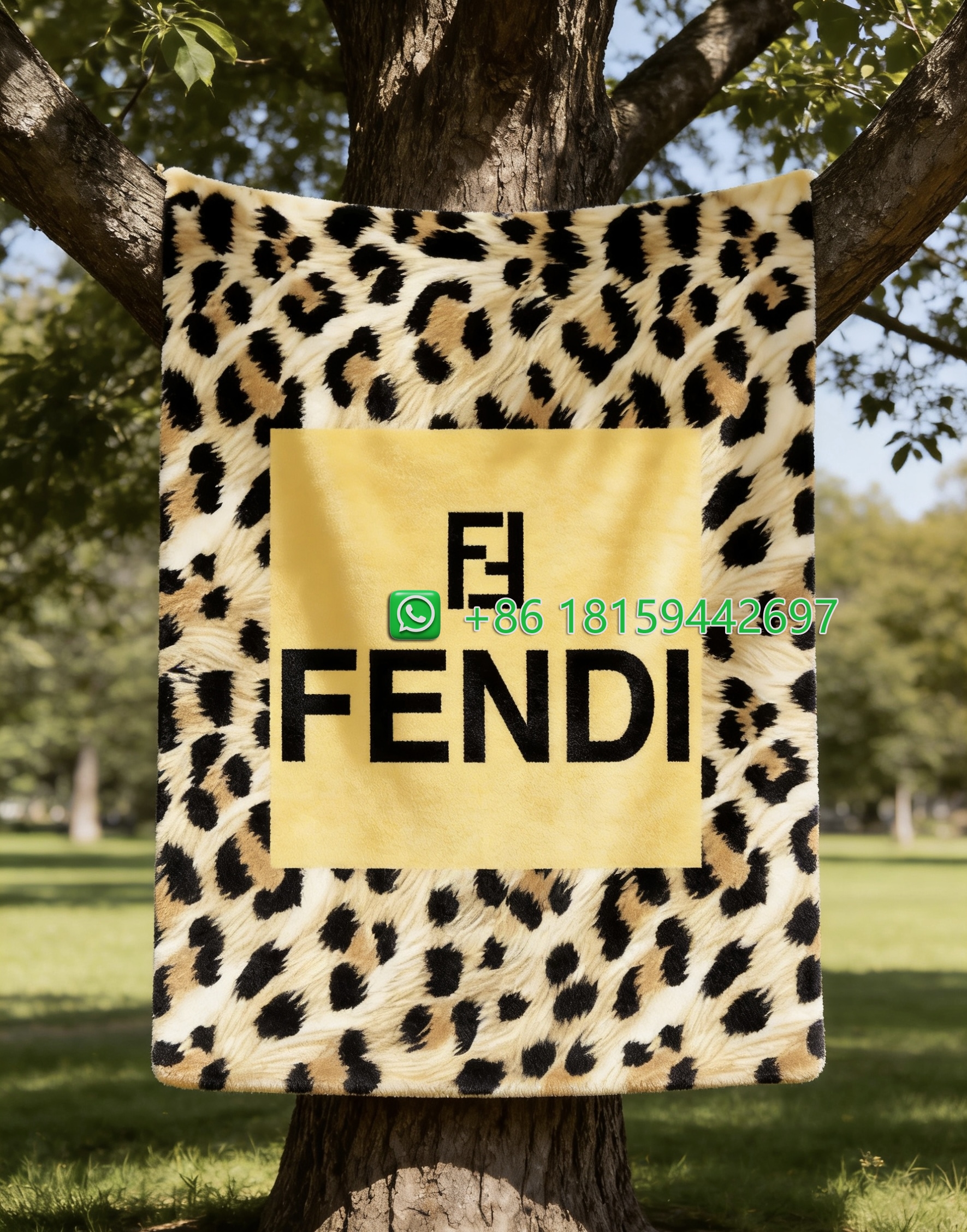 Fendi Throw Blankets